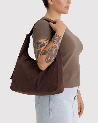 Baggu Best Price - Nylon Shoulder Bag Coffee