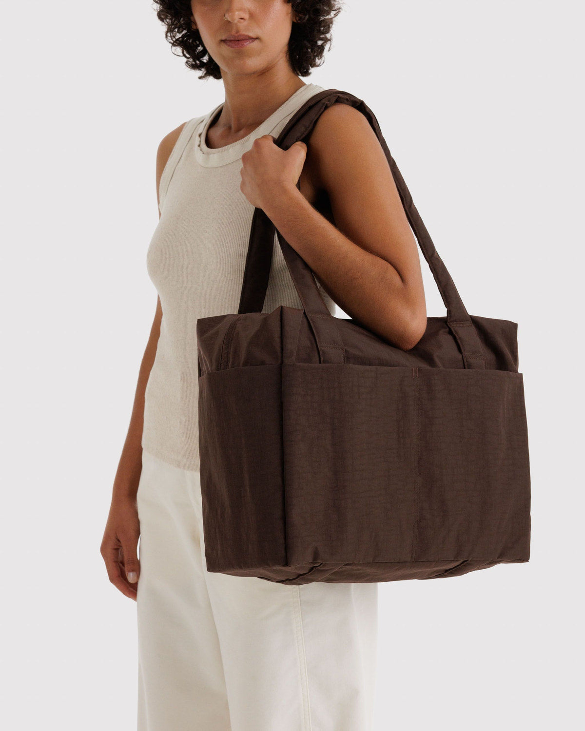 Baggu New - Small Cloud Carry-On Coffee