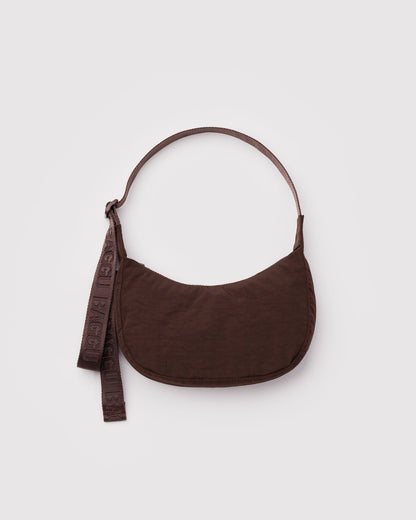 Baggu Discount - Small Nylon Crescent Bag Coffee