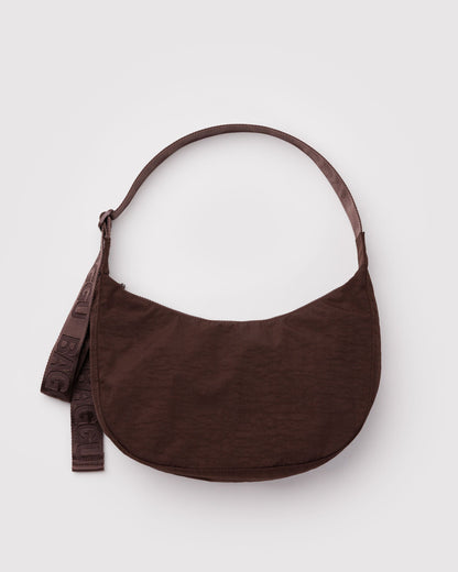Baggu Popular - Medium Nylon Crescent Bag Coffee