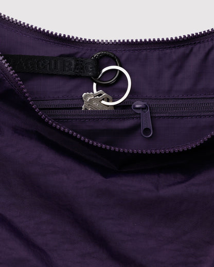 Baggu Classic - Medium Nylon Crescent Bag Fig