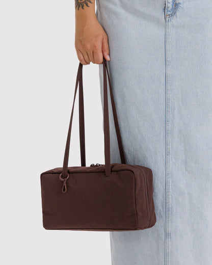 Baggu Discount - Nylon Bowler Bag Coffee