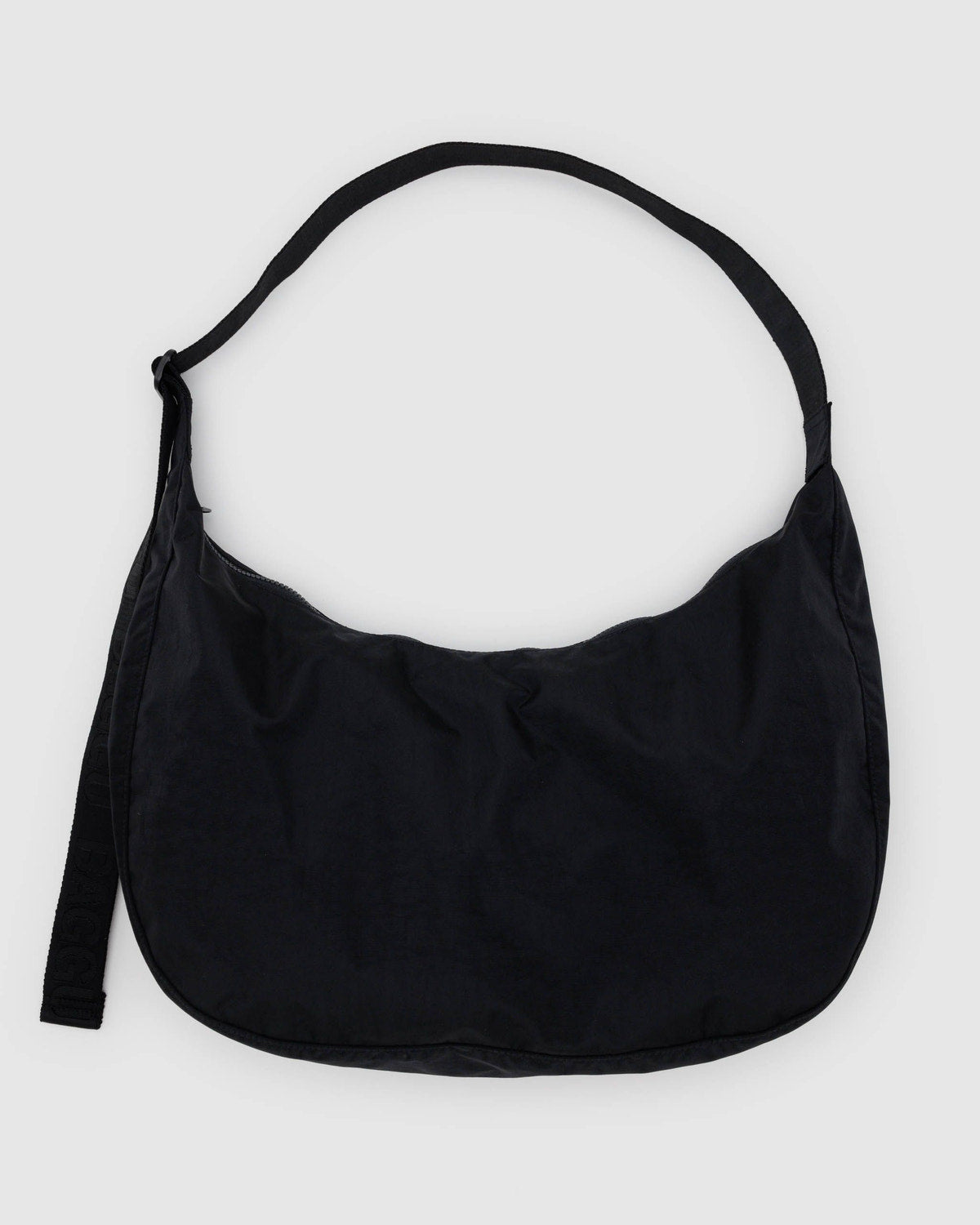 Baggu Signature - Large Nylon Crescent Bag Black