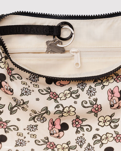 Baggu Exclusive - Medium Nylon Crescent Bag Storybook Floral