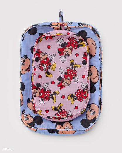 Baggu Recommended - Packing Cube Set Mickey & Minnie