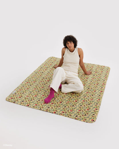 Baggu Great Value - Puffy Picnic Blanket Storybook Floral