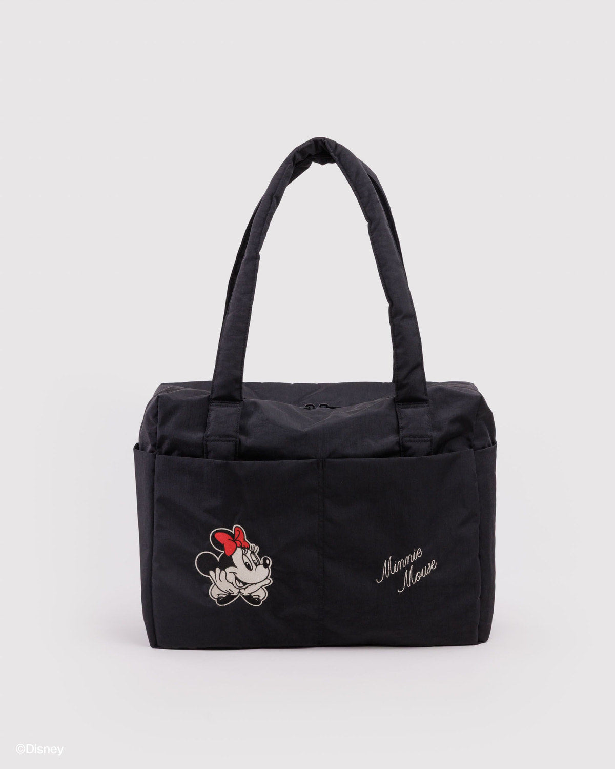 Baggu Top Pick - Small Cloud Carry-On Embroidered Minnie Mouse