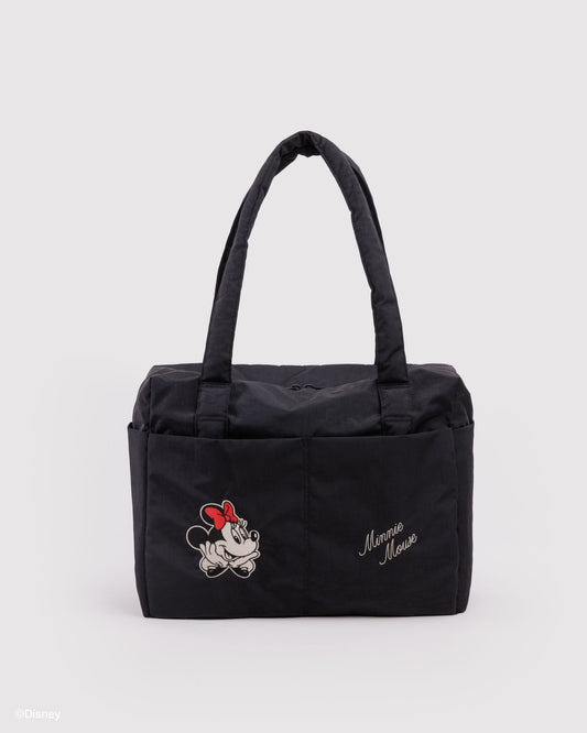 Baggu Top Pick - Small Cloud Carry-On Embroidered Minnie Mouse