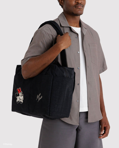 Baggu Top Pick - Small Cloud Carry-On Embroidered Minnie Mouse