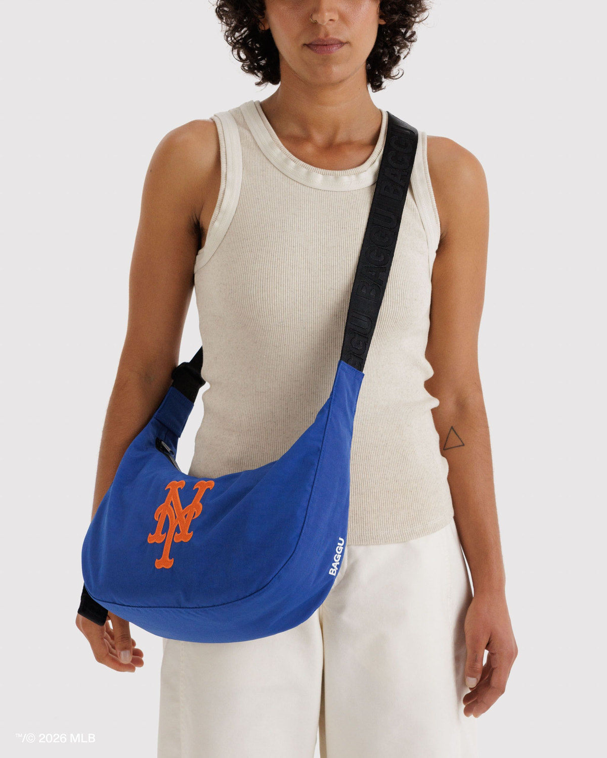 Baggu Classic - Medium Nylon Crescent Bag New York Mets™