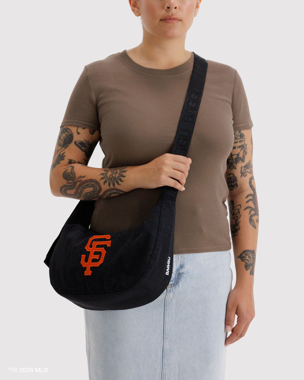 Baggu Recommended - Medium Nylon Crescent Bag San Francisco Giants™
