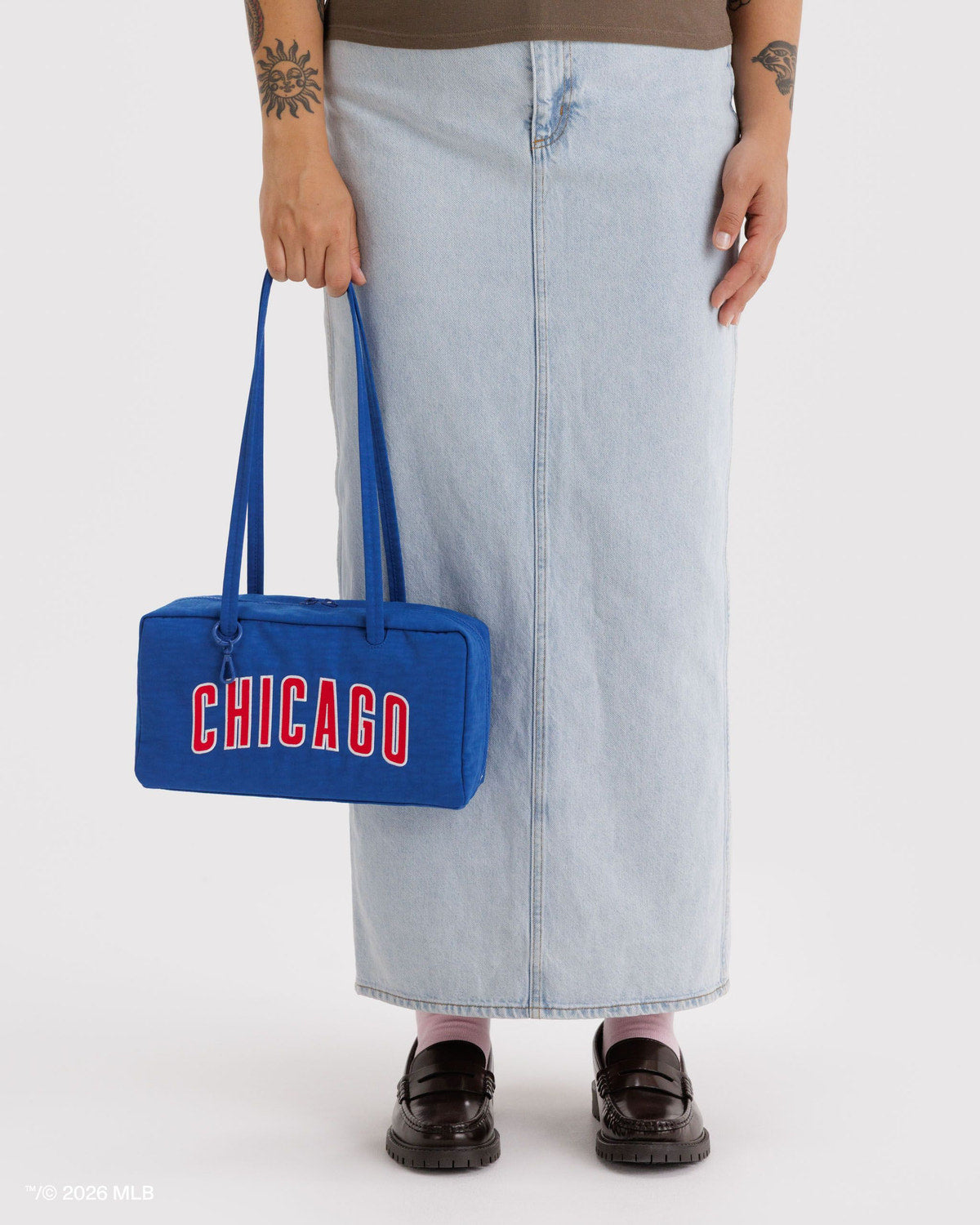 Baggu Exclusive - Nylon Bowler Bag Chicago Cubs™
