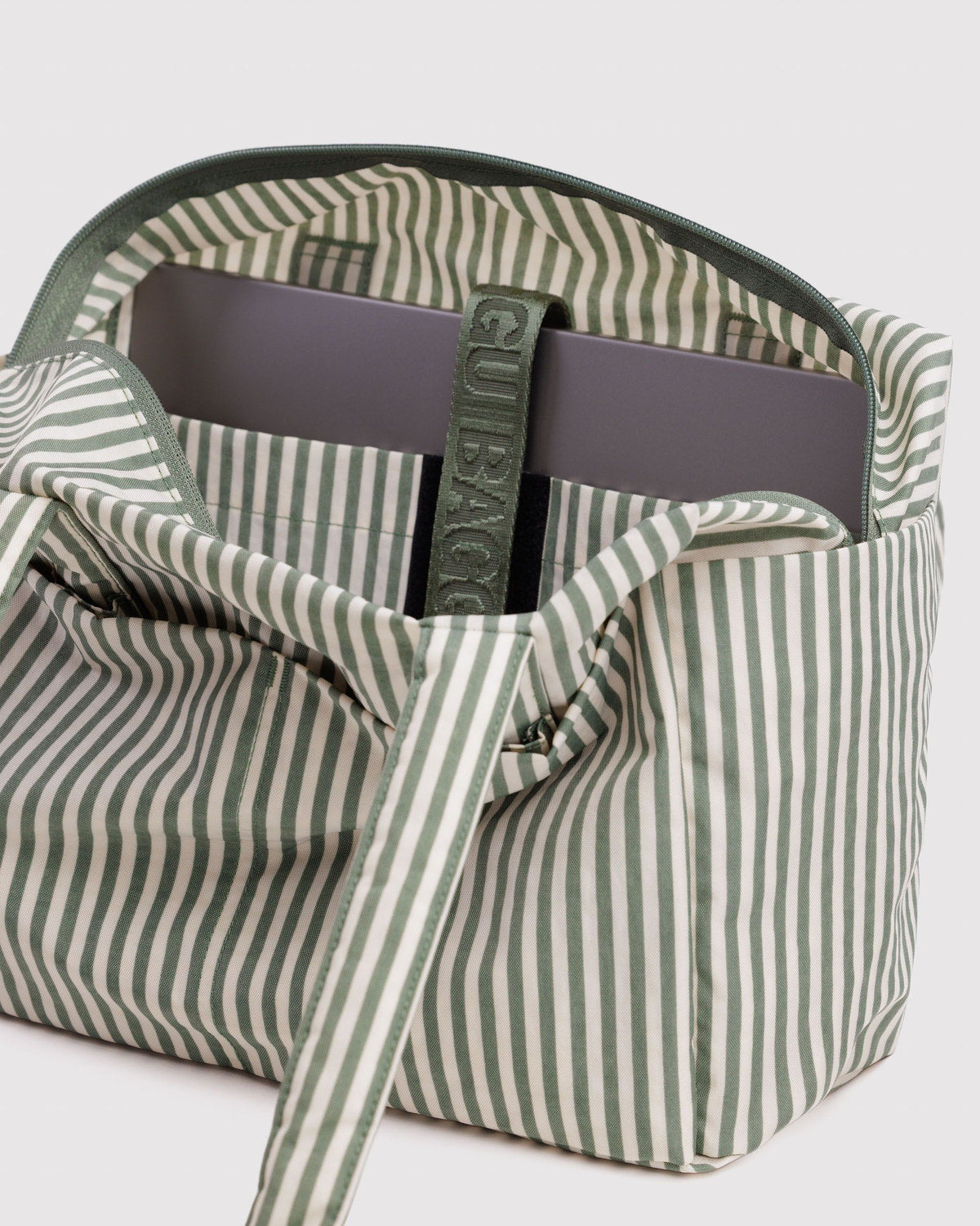 Baggu Signature - Everyday Cloud Bag Sage Stripe