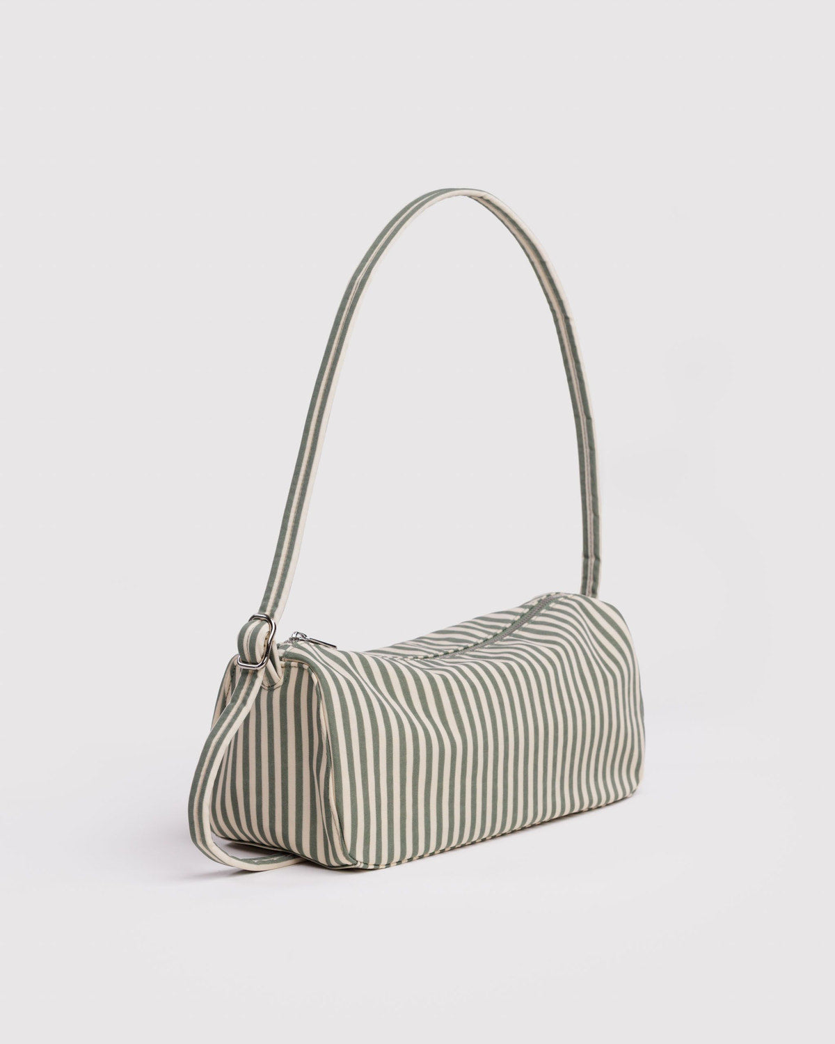 Baggu Best Price - Nylon Loaf Bag Sage Stripe
