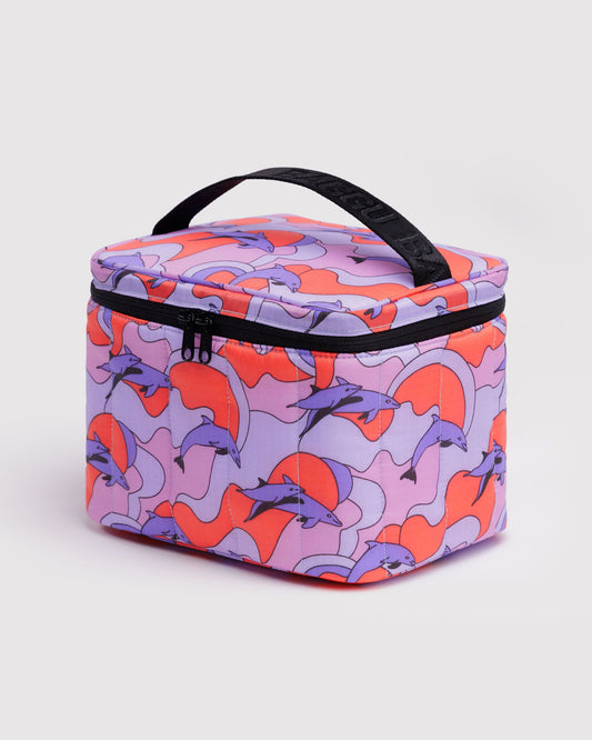 Baggu Discount - Puffy Lunch Bag Dolphins