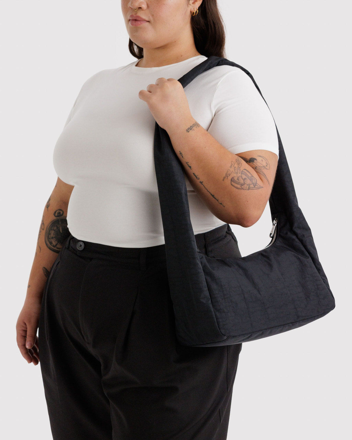 Baggu Best Seller - Nylon Meringue Bag Black
