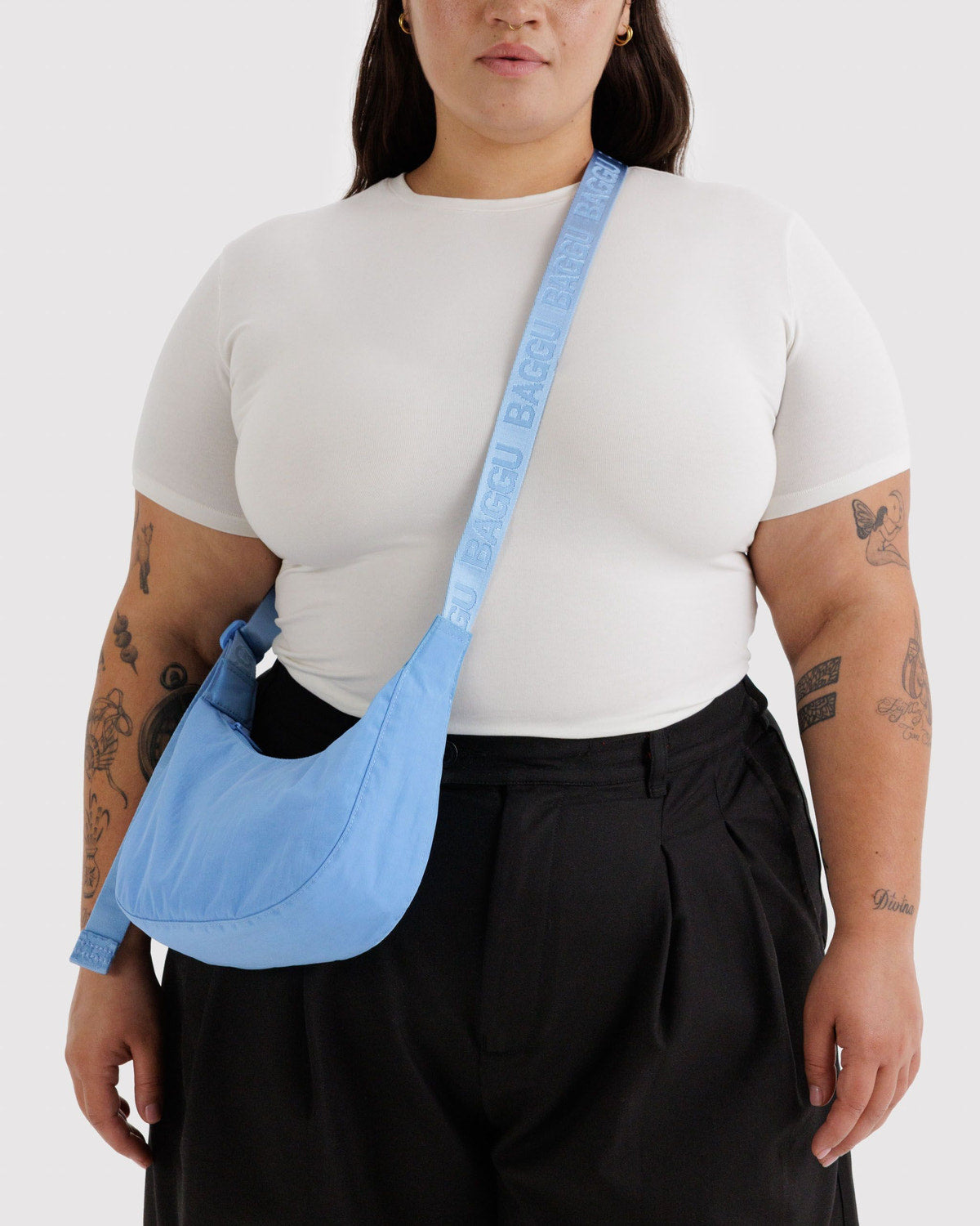 Baggu Deals - Small Nylon Crescent Bag Piscine