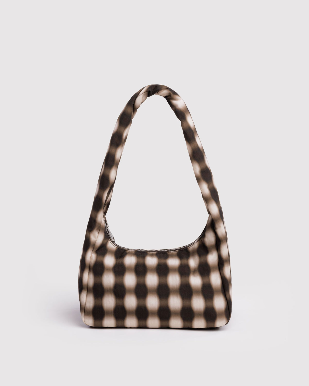 Blurred Gingham Brown