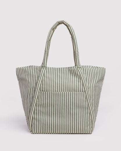 Baggu Special Offer - Cloud Bag Sage Stripe