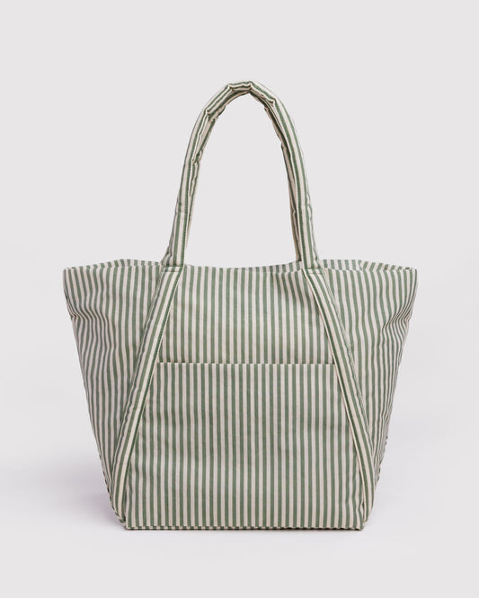 Baggu Special Offer - Cloud Bag Sage Stripe
