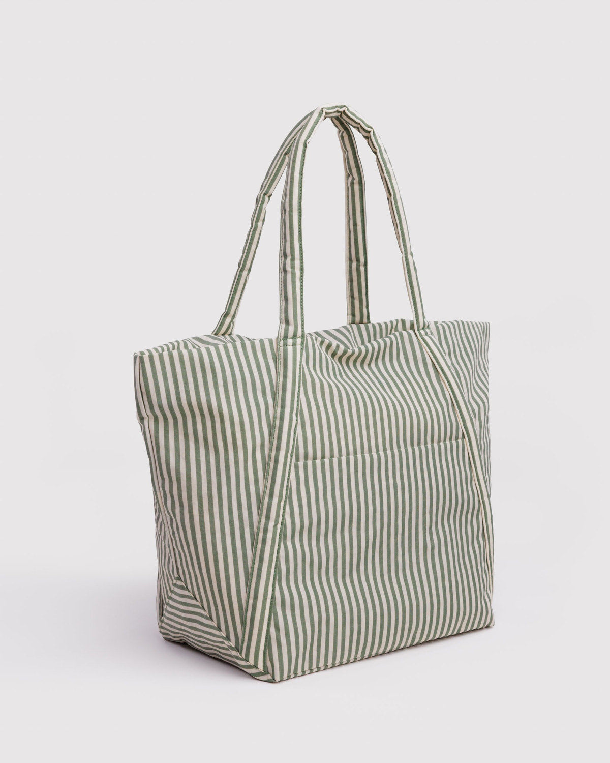 Baggu Special Offer - Cloud Bag Sage Stripe