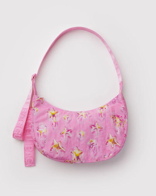 Baggu Sale - Medium Nylon Crescent Bag Dancing Star