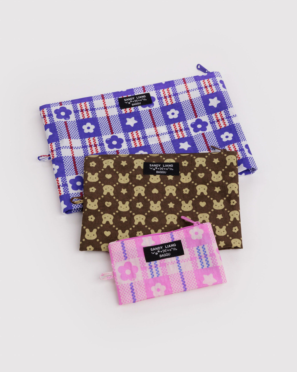 Baggu Best Price - Go Pouch Set Sandy Liang